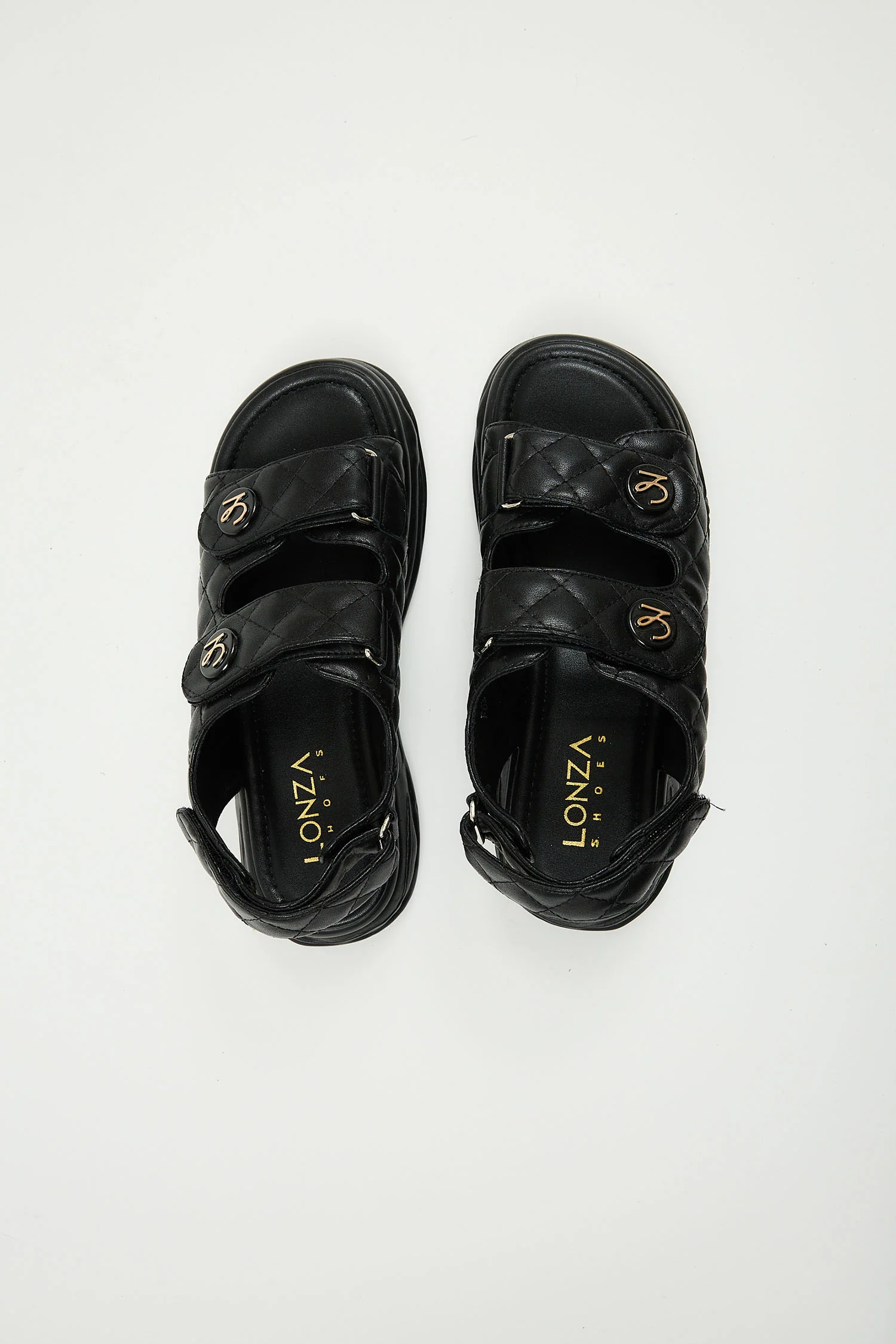 Adela Black Sandals - Image 10