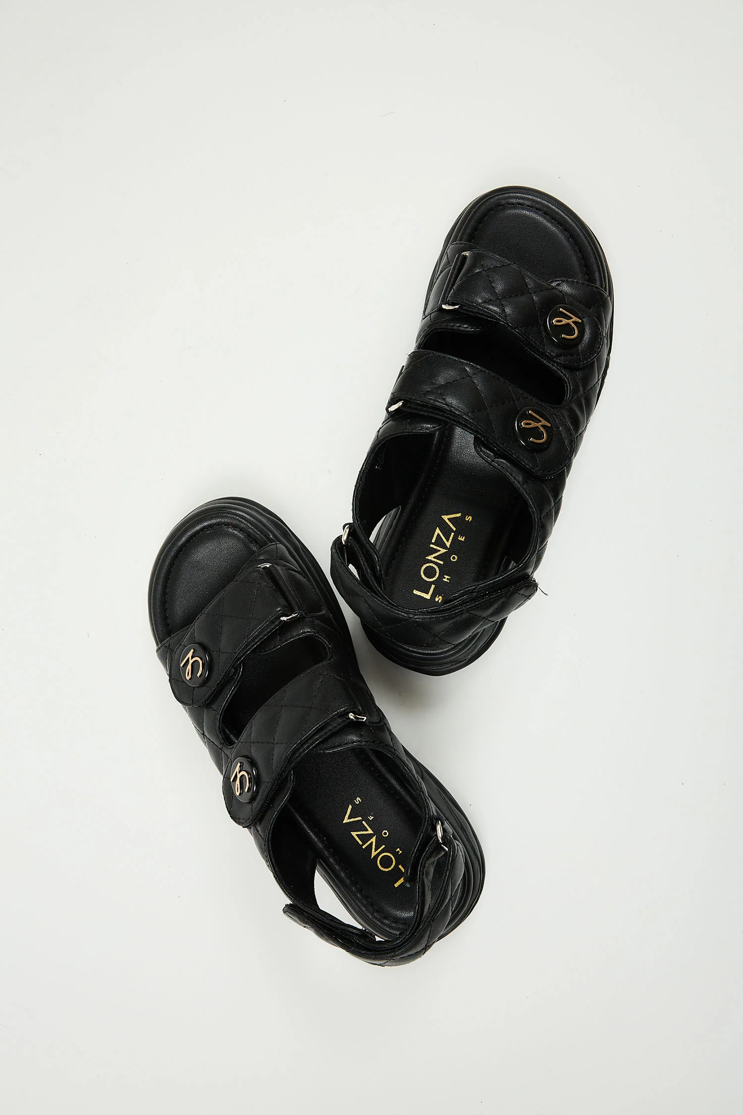 Adela Black Sandals - Image 13