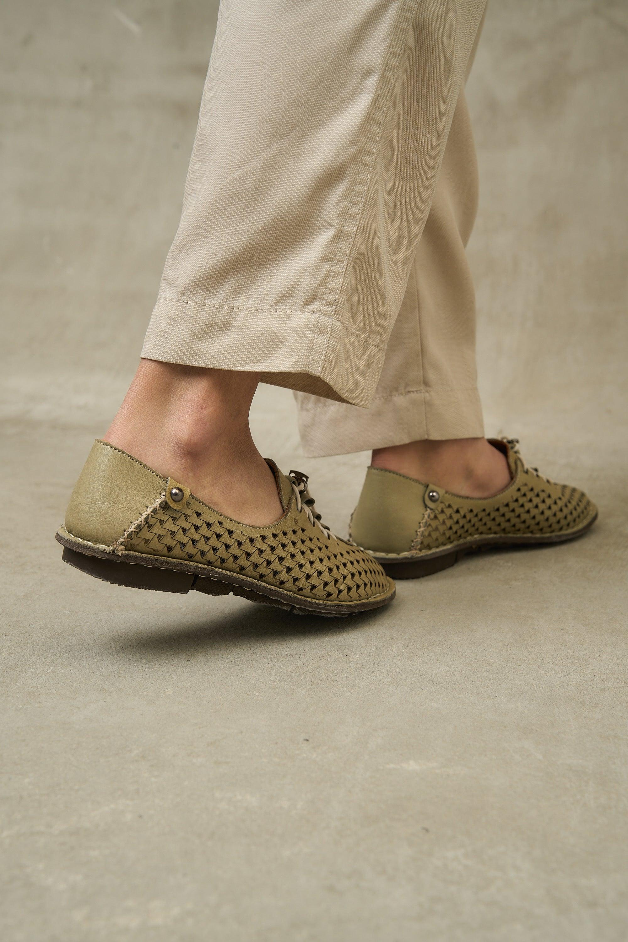 JABIN Leather - Olive - Image 6